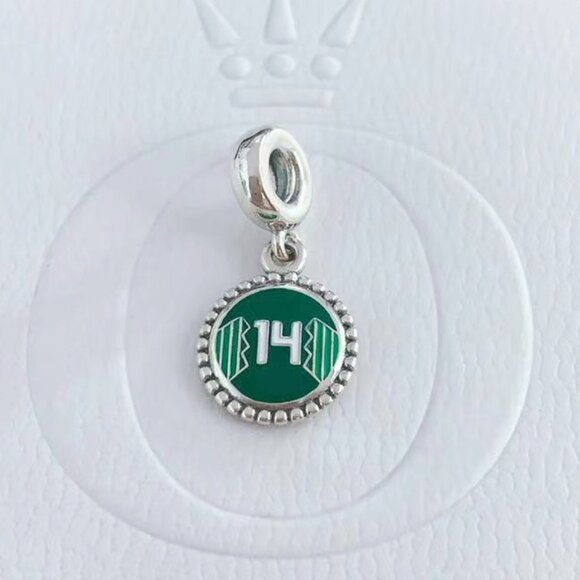 Pandora Engraving Mexico Soccer Jersey Exclusive Charm Pendant - Picture 1 of 4